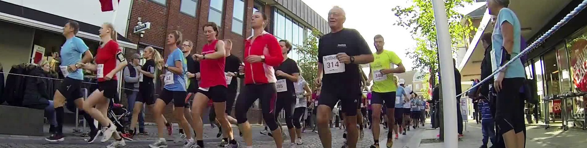 SYDBANK Løbet 2017- 1/2 marathon, 10 km, 4,2 km og børneløb på 1,3 km