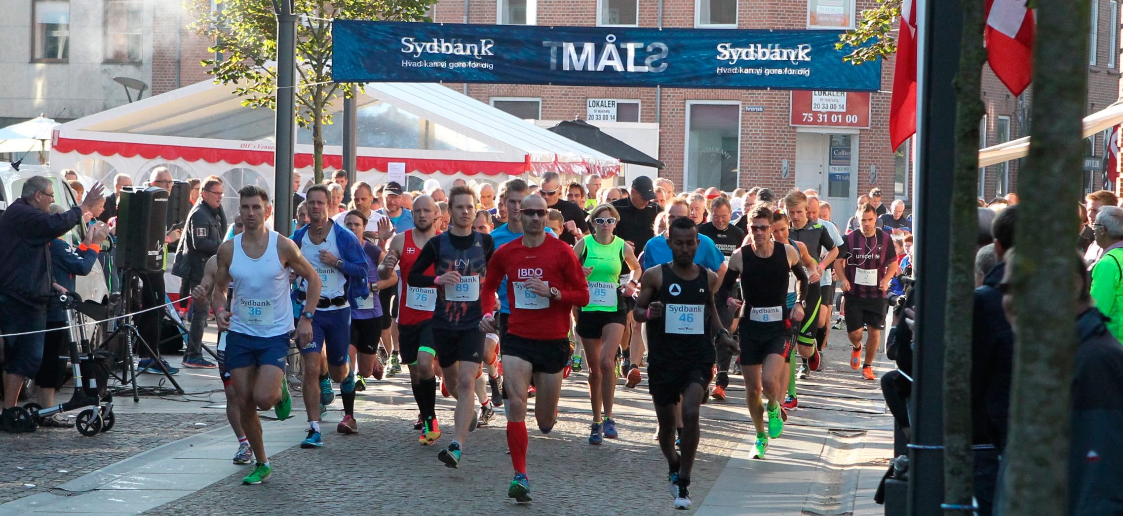 Sydbank-løbet 2018 - 1/2 marathon, 10 km, 4,2 km og børne-løb på 1,3 km